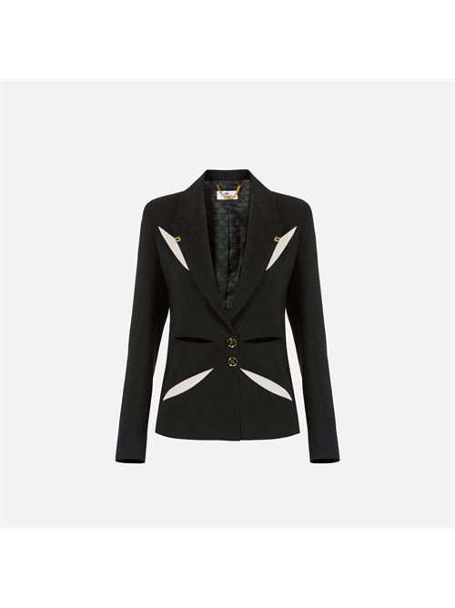 Jacket woman black ELISABETTA FRANCHI | GI19861E2/685